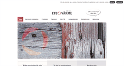 Desktop Screenshot of etb.se