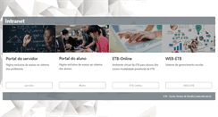 Desktop Screenshot of intranet.etb.com.br